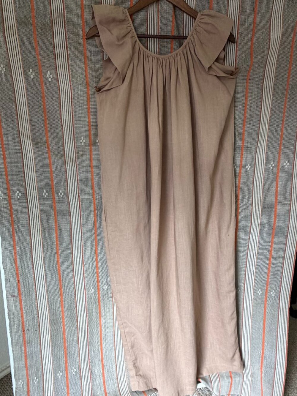 Amente Ruffle Sleeve Dress